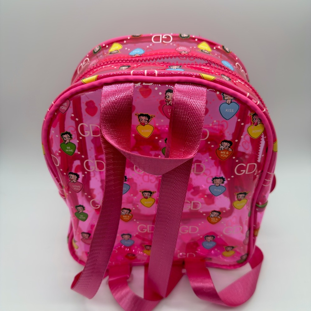 Betty Boop Pattern Backpack - Picture 3 of 3